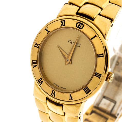 gold gucci watch ladies|ladies Gucci watches prices.